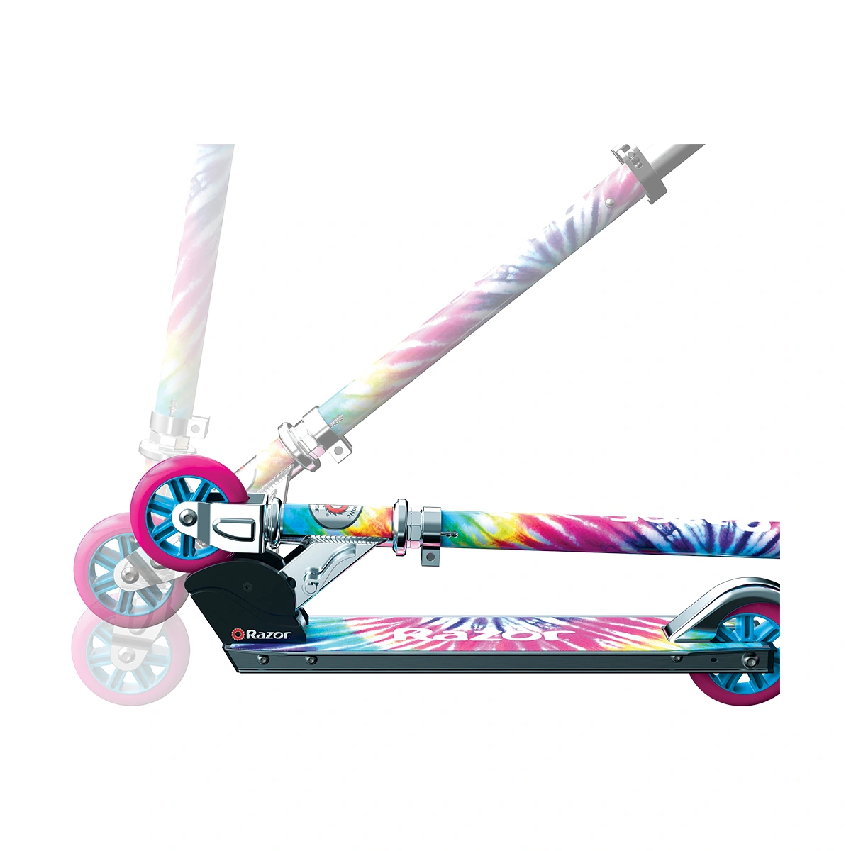 Razor Tie-Dye Foldable 2 Wheel Scooter