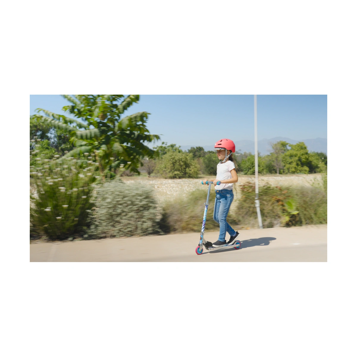 Razor Tie-Dye Foldable 2 Wheel Scooter