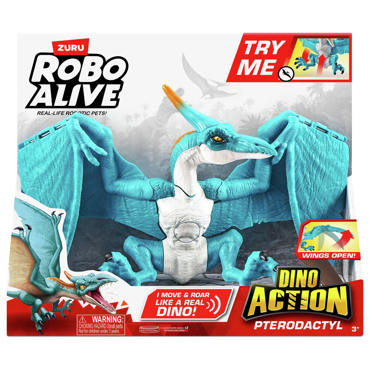Zuru Robo Alive Dino Action Pterodactyl
