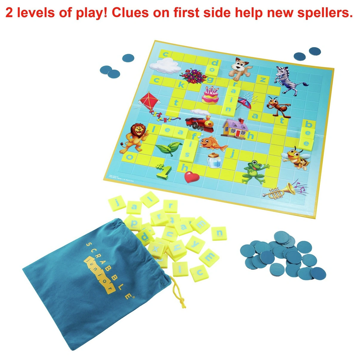 Scrabble Junior Word Board Game