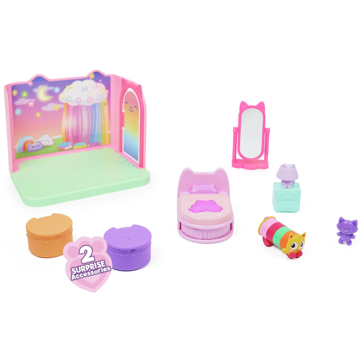 Gabby's Dollhouse Pillow Cat Bedroom
