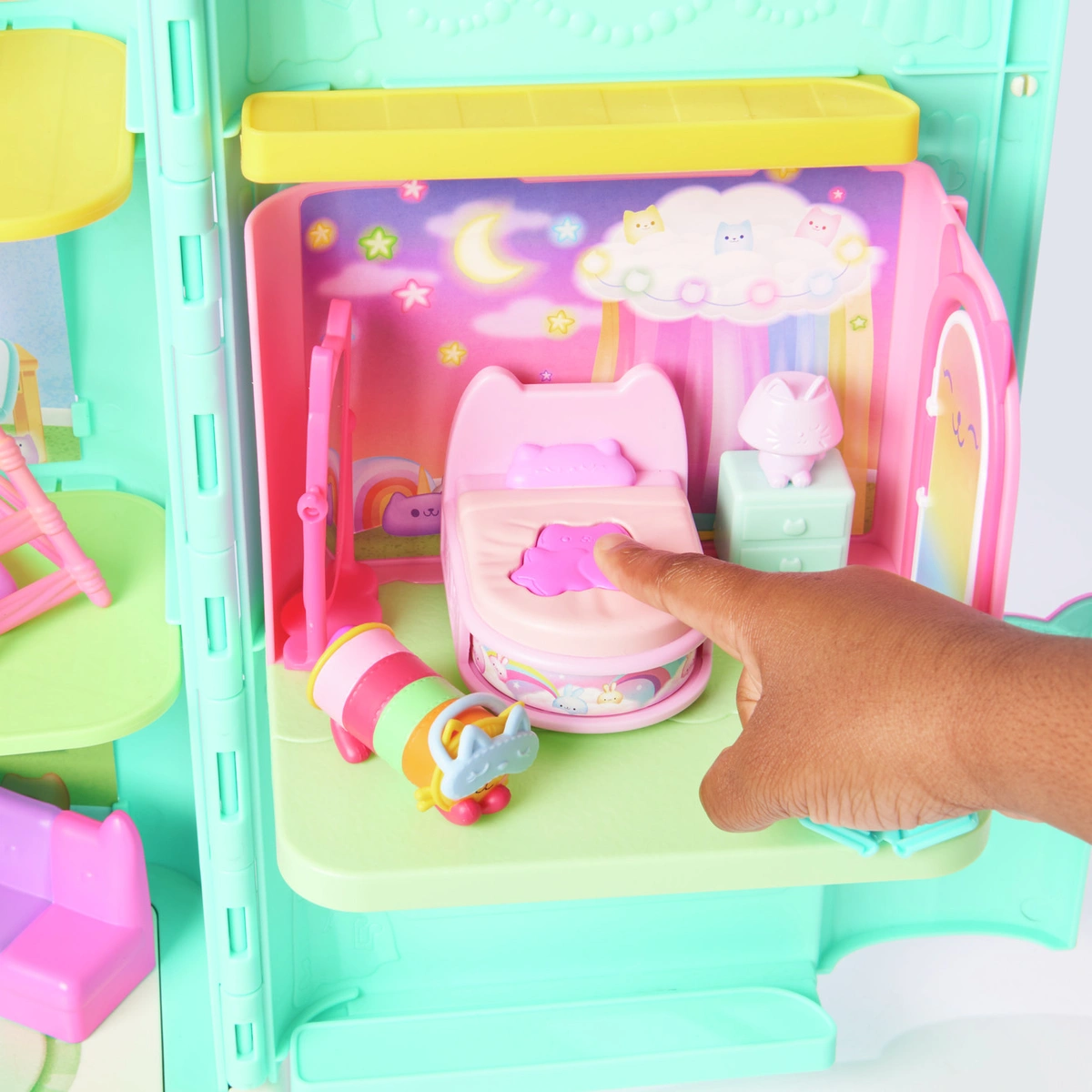 Gabby's Dollhouse Pillow Cat Bedroom