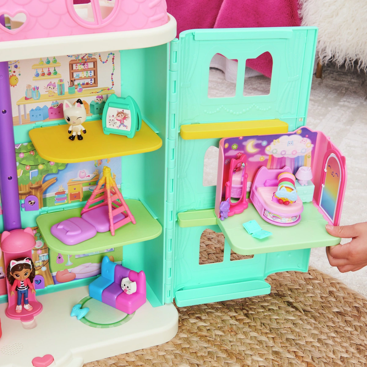 Gabby's Dollhouse Pillow Cat Bedroom