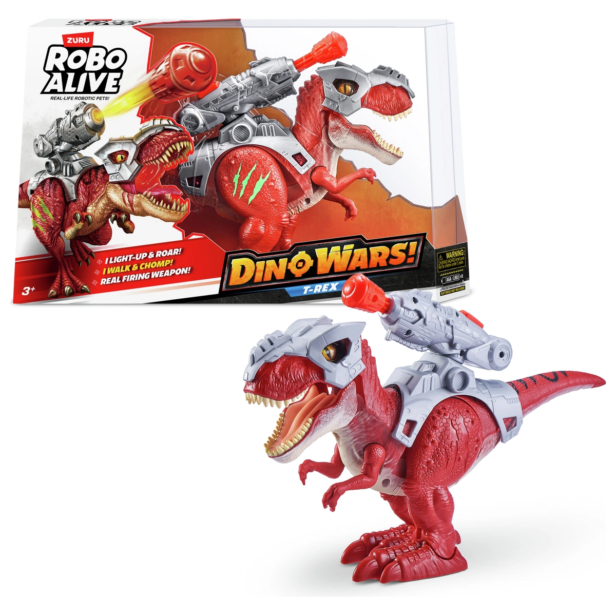 Zuru Robo Alive Dino Wars T-Rex Figure