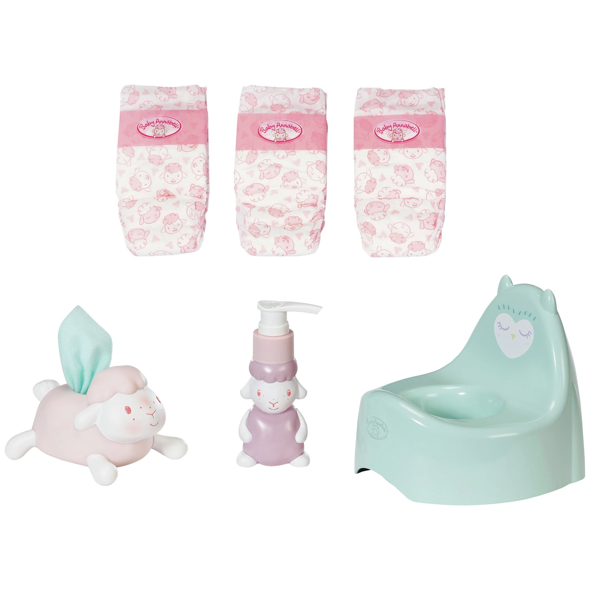 Baby Annabell Dolls Potty Set
