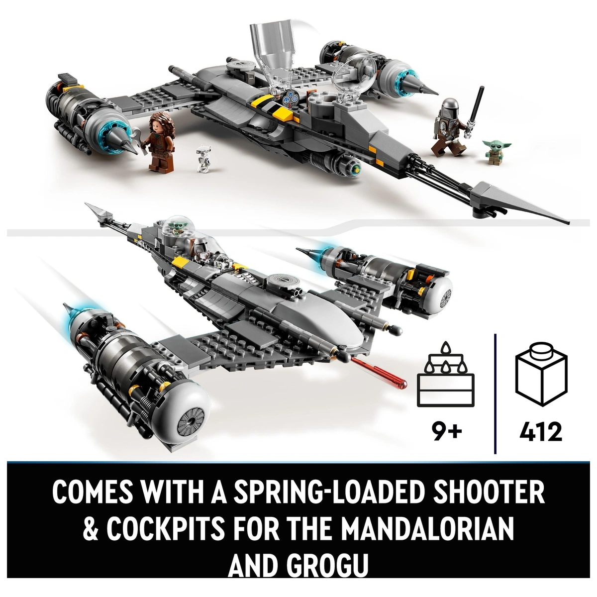 LEGO Star Wars The Mandalorian's N-1 Starfighter Set 75325