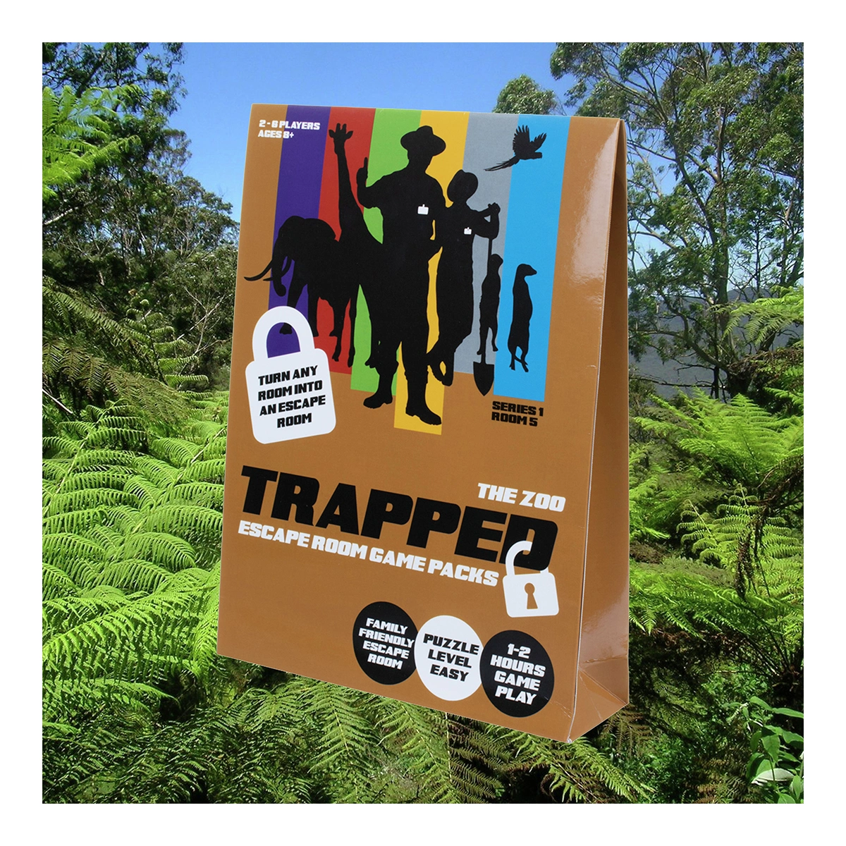 Trapped Escape Room Game Packs The Zoo