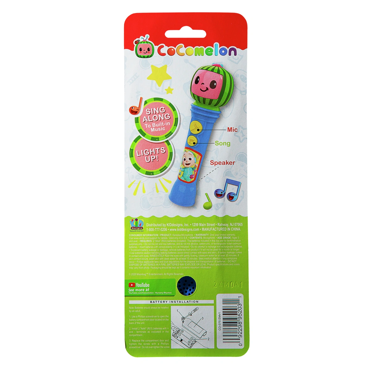 CoComelon Sing-Along Microphone