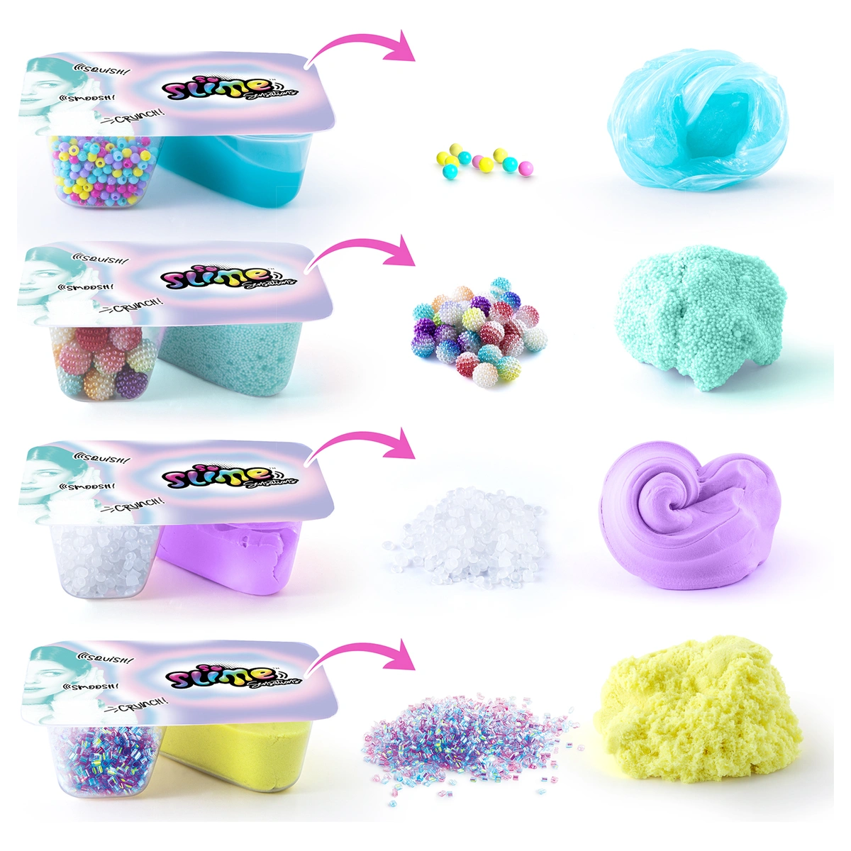 So Slime Sensations Satisfying Compound Kit 4 Pack