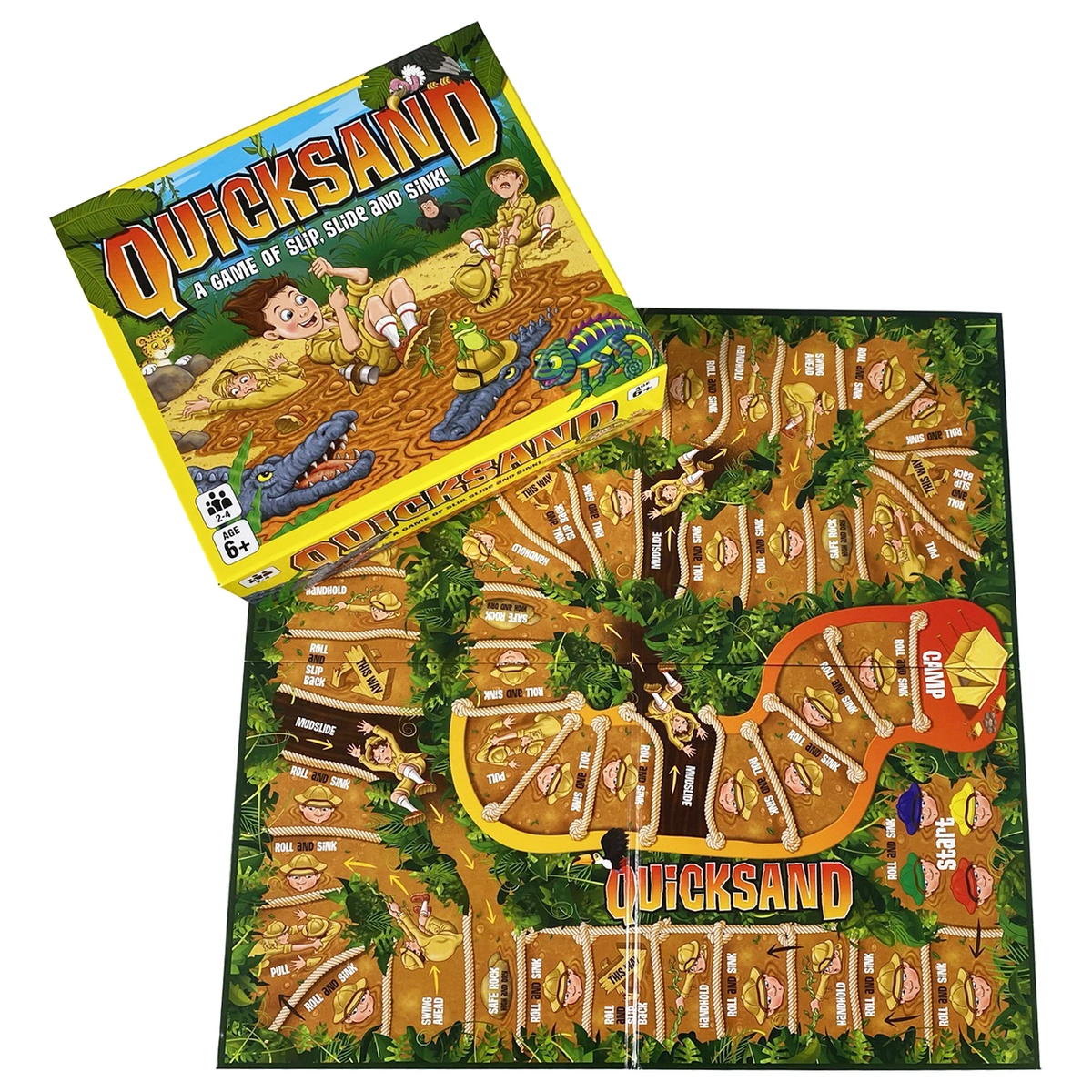Quicksand Family Board Game