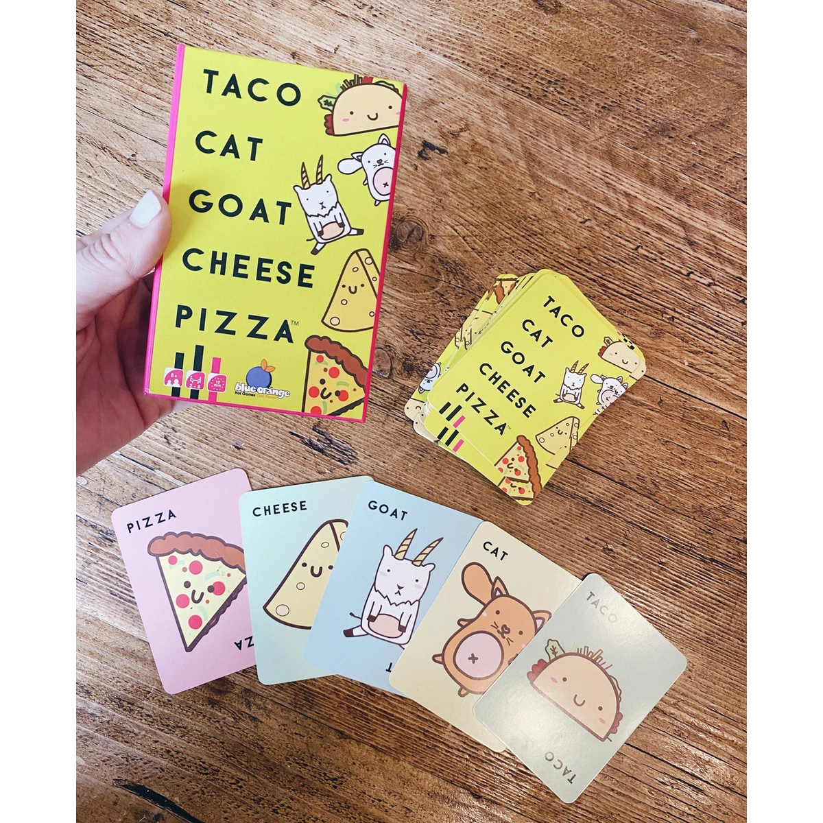 Blue Orange Taco Cat Goat Cheese Pizza Activity Game