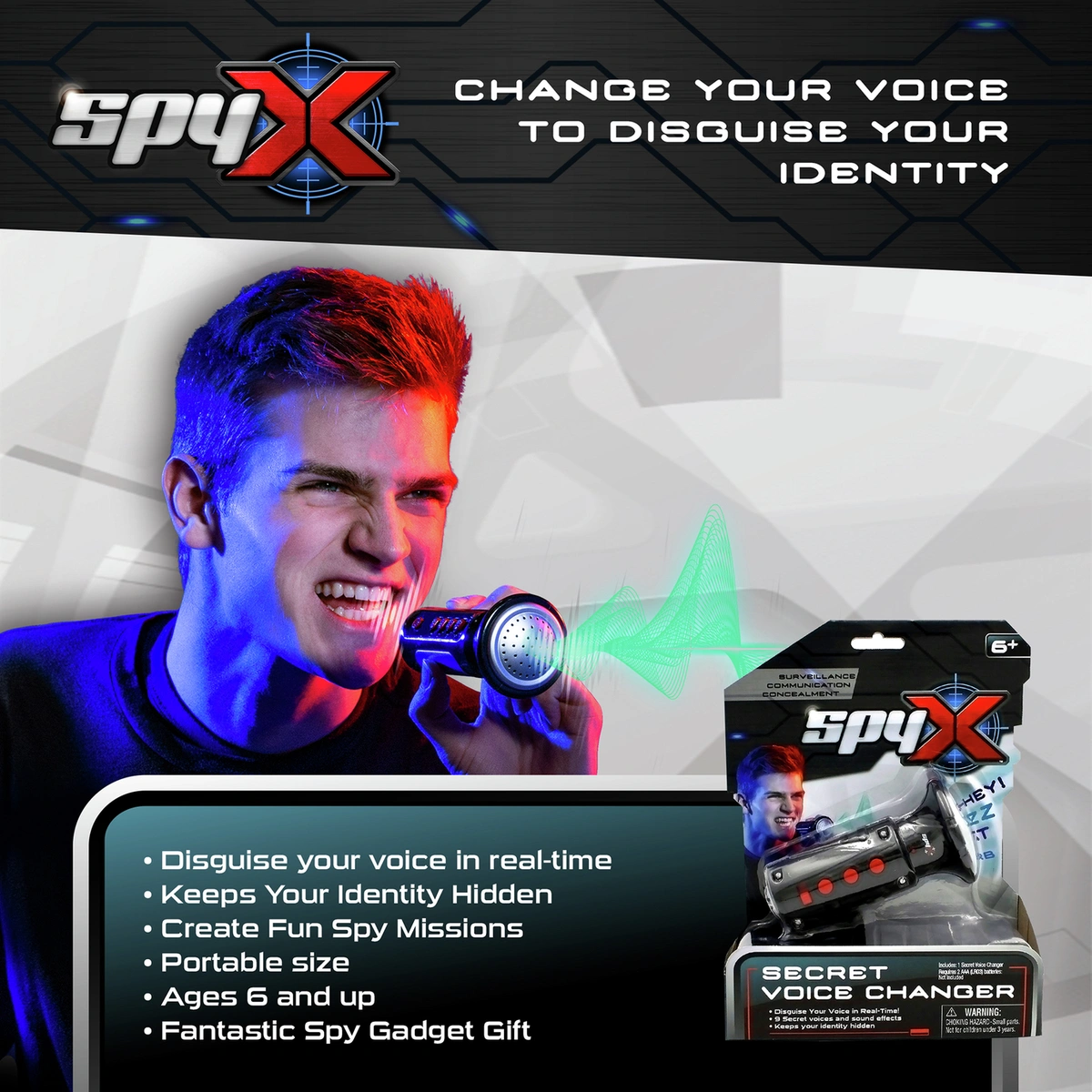 Spy X Secret Voice Changer