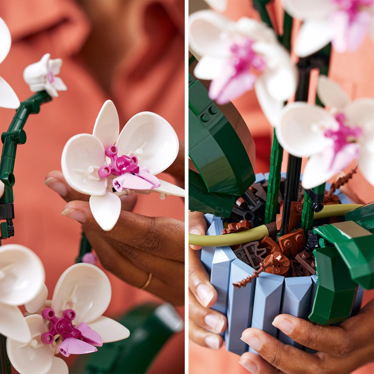 LEGO Icons Orchid Plant & Flowers Set for Adults 10311