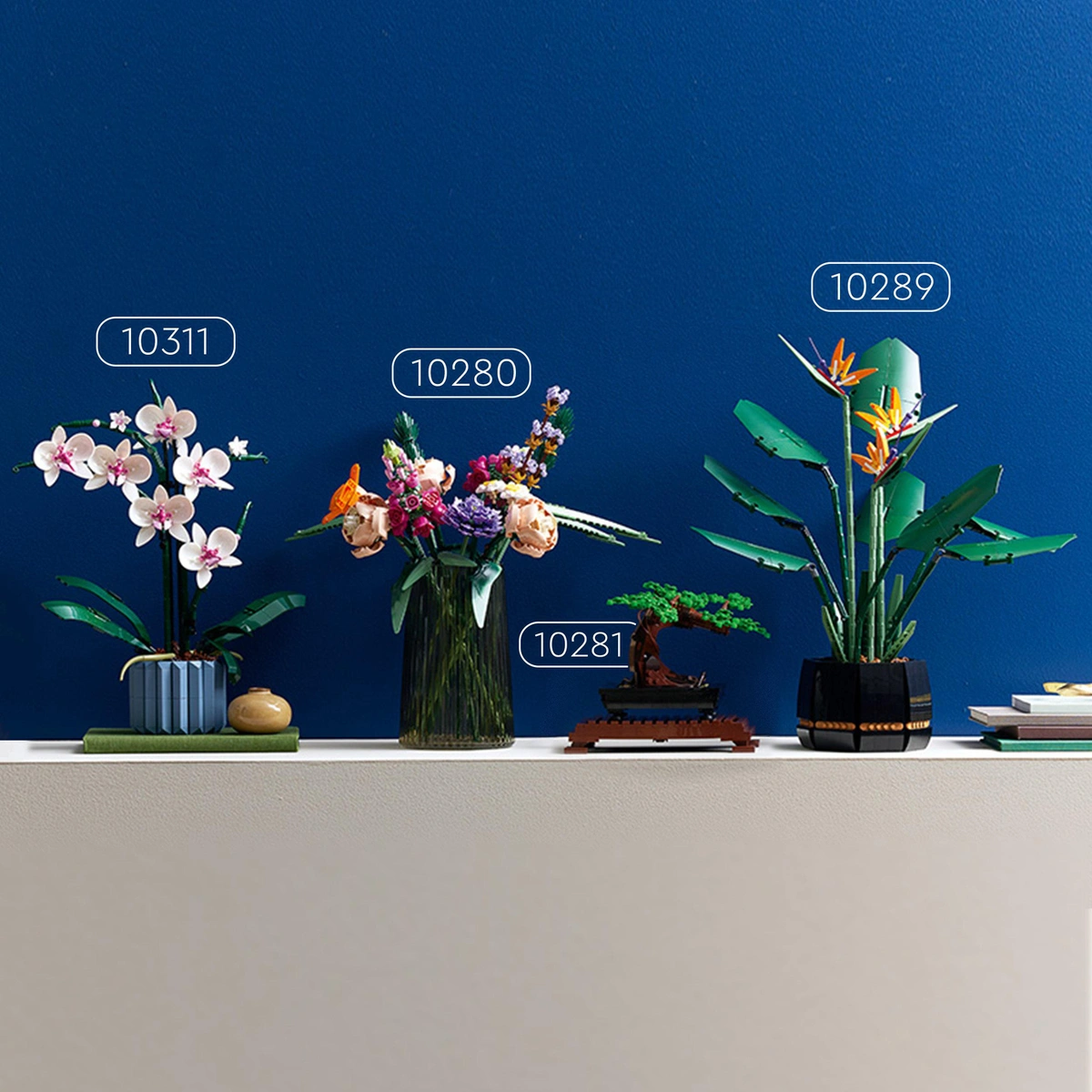 LEGO Icons Orchid Plant & Flowers Set for Adults 10311