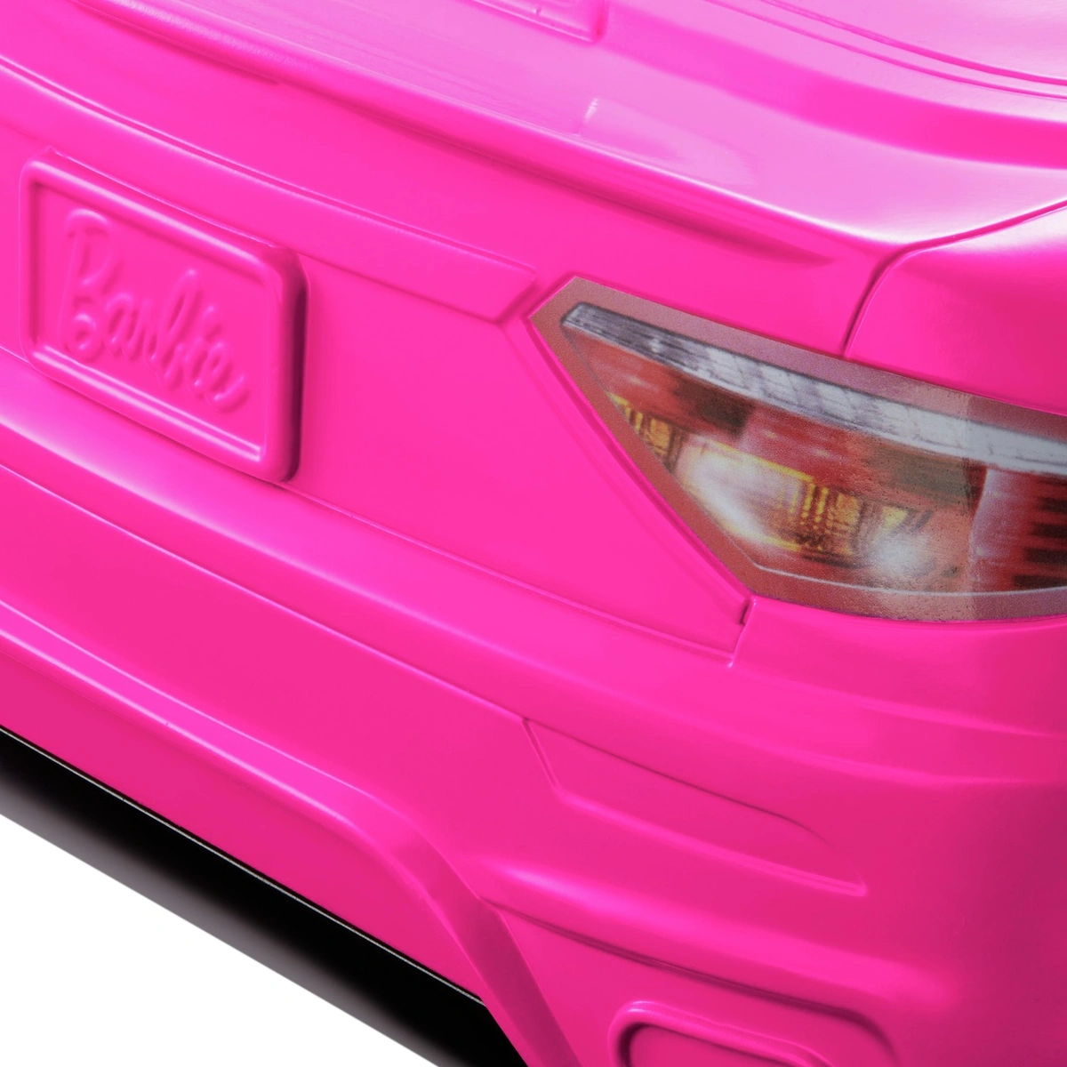 Barbie Pink Convertible 2-Seater Vehicle with Rolling Wheels