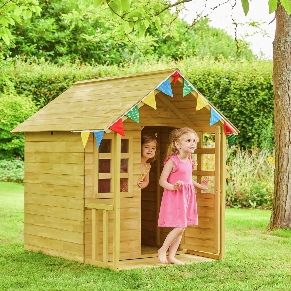 TP Meadow Cottage Wooden Playhouse