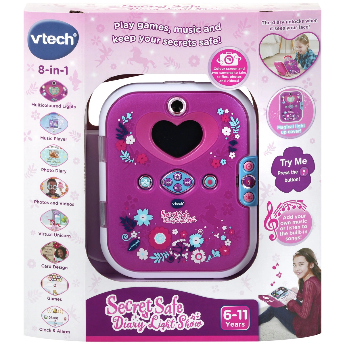 Vtech Secret Safe Diary Light Show
