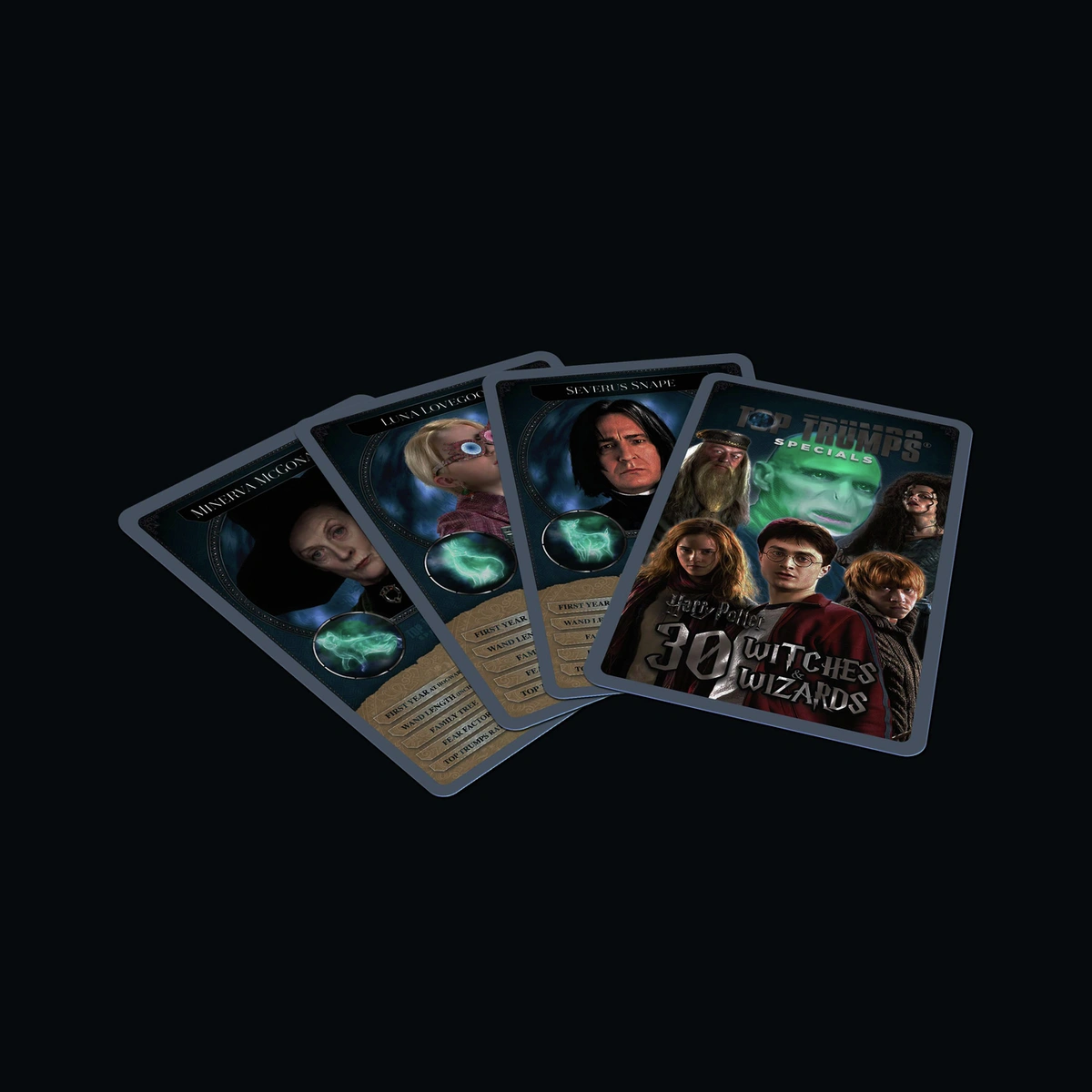 Harry Potter Witches And Wizards Top Trumps Tin Card Game