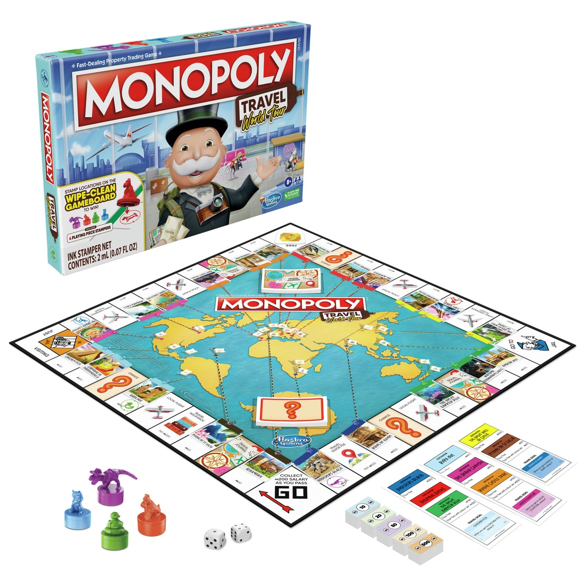 Monopoly Travel World Tour Board Game