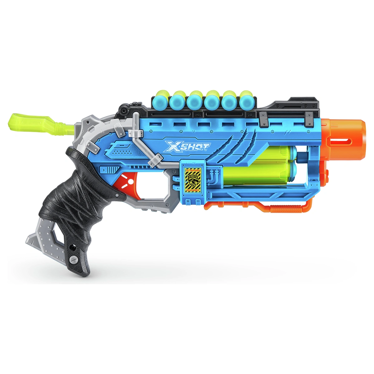 XSHOT Dino Attack Dino Striker Blaster (16 Darts, 4 Eggs)