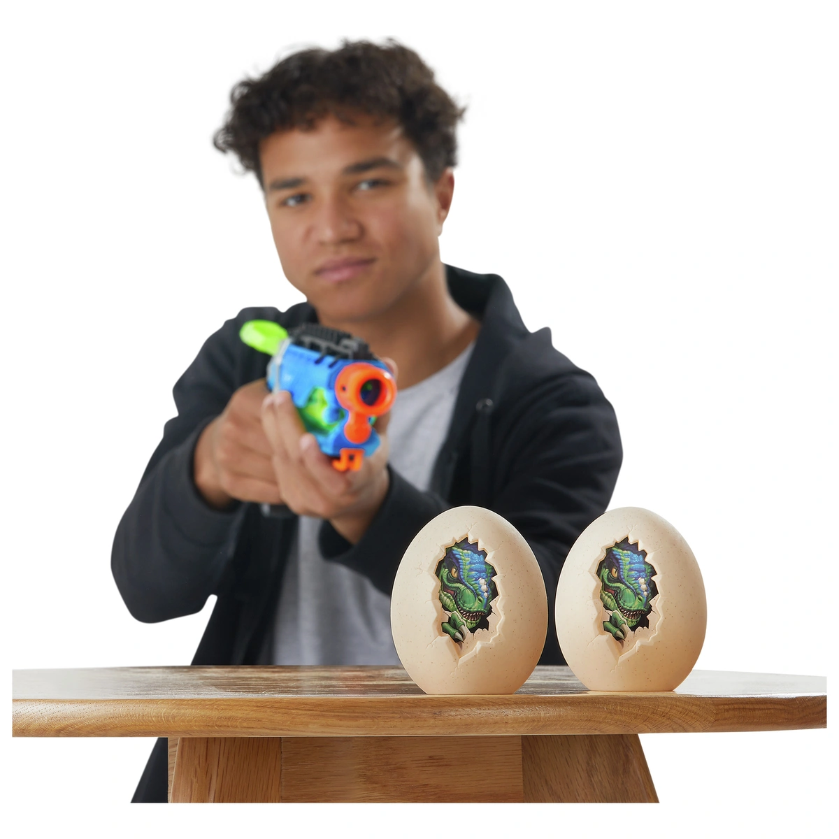 XSHOT Dino Attack Dino Striker Blaster (16 Darts, 4 Eggs)
