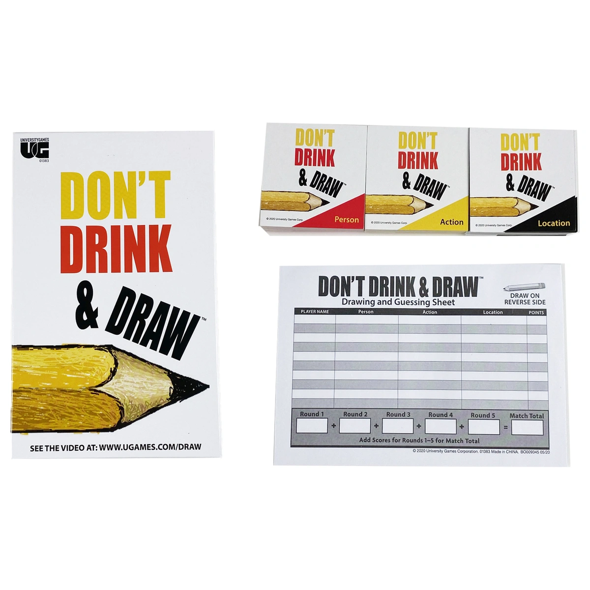 Don't Drink and Draw Adult Party Game