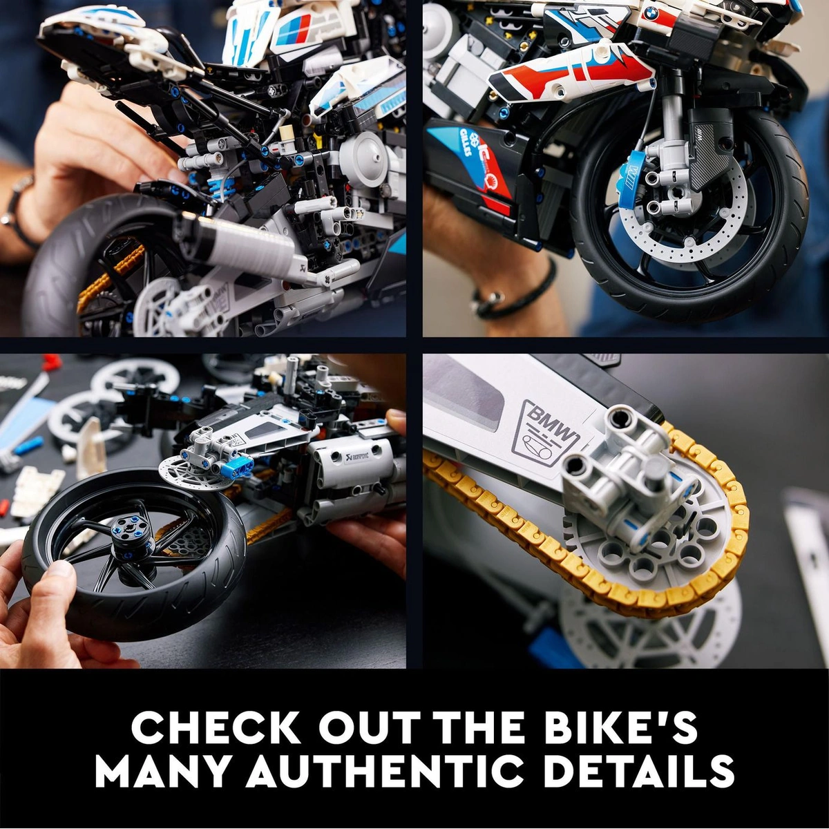 LEGO Technic BMW M 1000 RR Motorbike Model Kit 42130