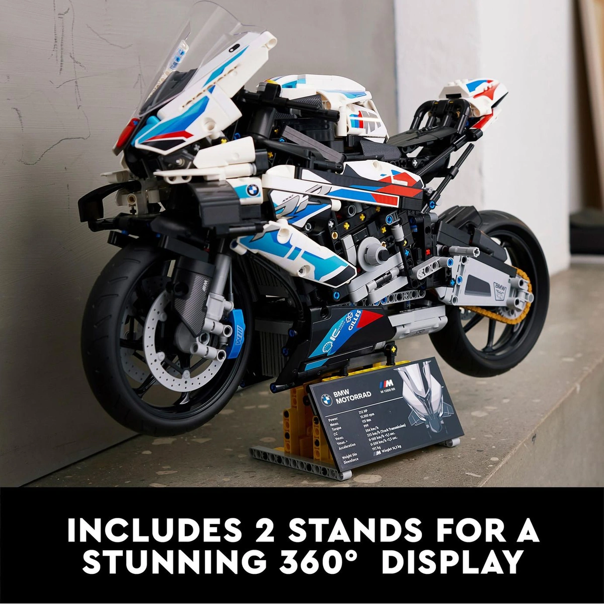 LEGO Technic BMW M 1000 RR Motorbike Model Kit 42130