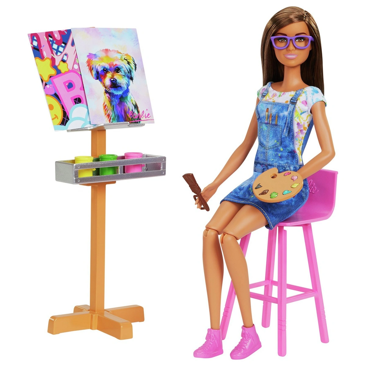 Barbie Relax and Create Art Studio Playset and Doll
