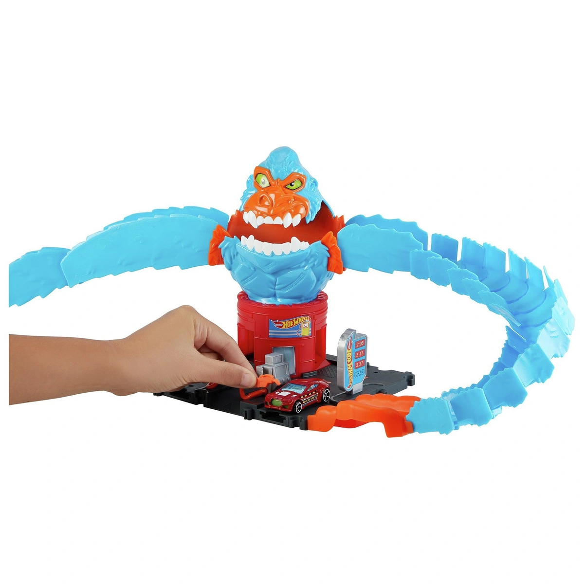 Hot Wheels City Wreck & Ride Gorilla Attack Playset