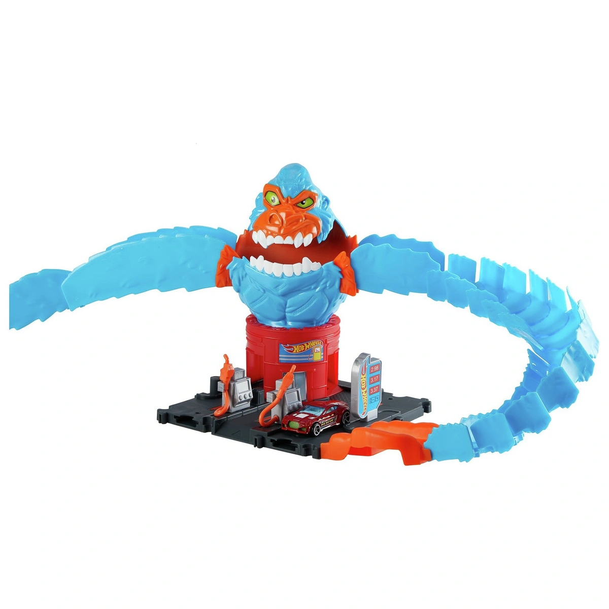 Hot Wheels City Wreck & Ride Gorilla Attack Playset