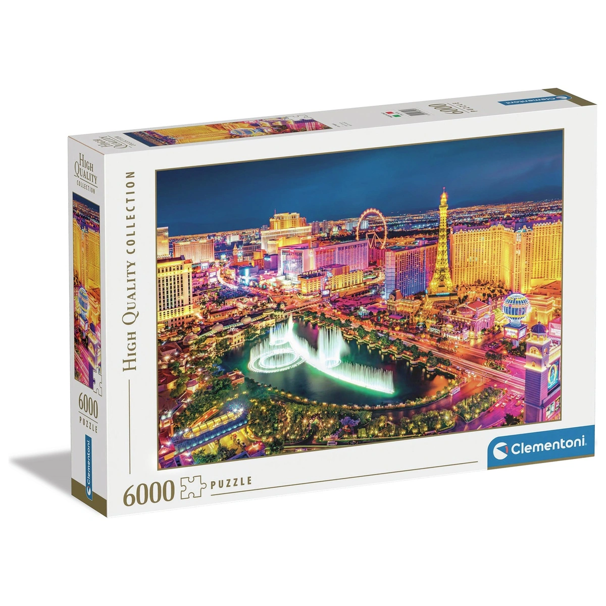Clementoni HQC Las Vegas 6000 Piece Jigsaw Puzzle