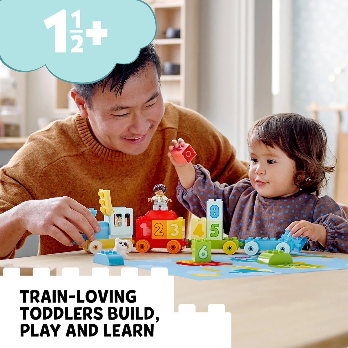 LEGO DUPLO My First Number Train Toy for Toddlers 10954
