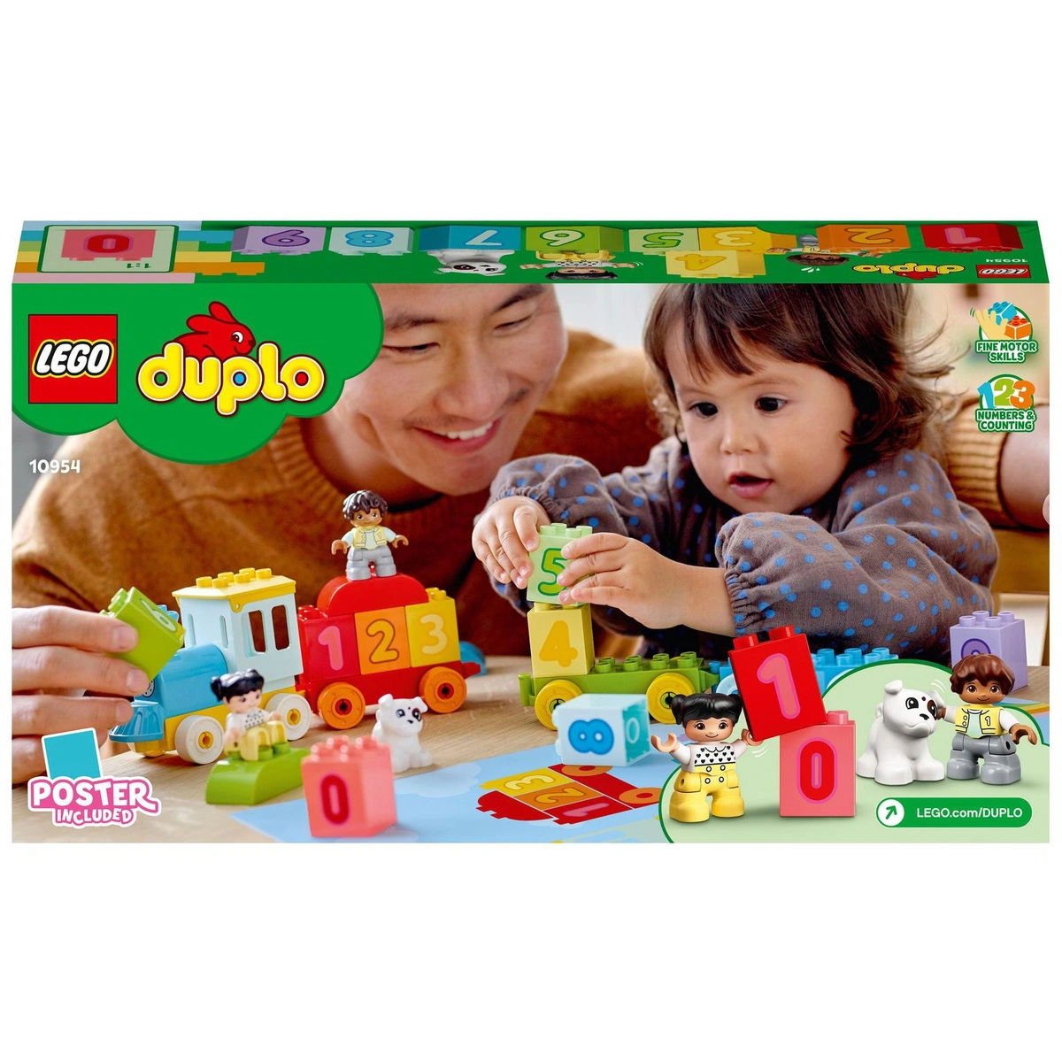 LEGO DUPLO My First Number Train Toy for Toddlers 10954